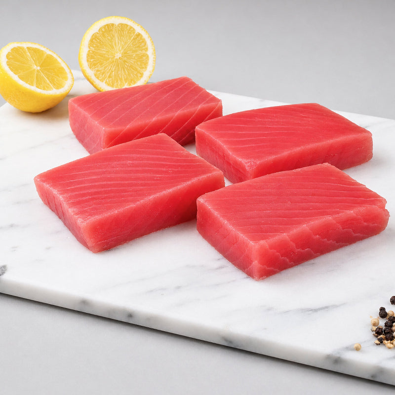 Wild Yellowfin Saku Sushi Ahi Tuna (AAA Sushi Grade)