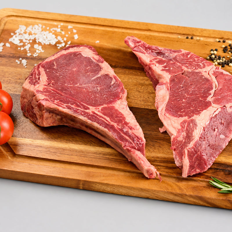 Free Range Bison Cowboy Cut Ribeye Steak