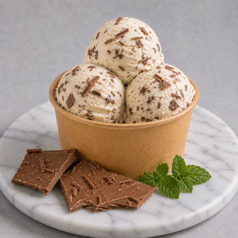 High Point Mint Chocolate Bark Ice Cream (Pint)