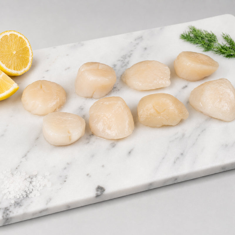 Wild Jumbo Diver Sea Scallops