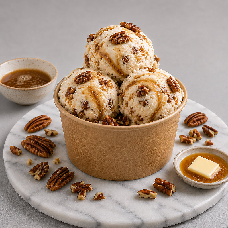 High Point Brown Butter Pecan Ice Cream (Pint)