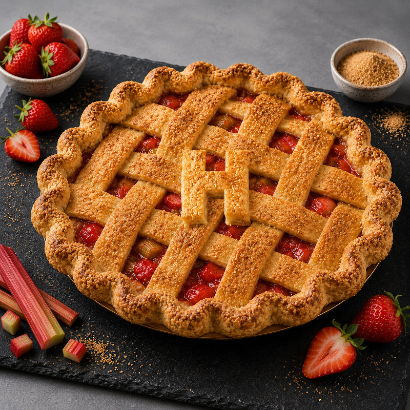 Hinman Strawberry Rhubarb Pie